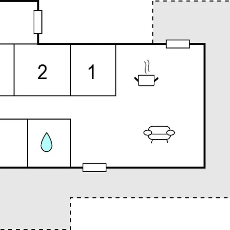 3 Bedroom Cozy In * Blokhus